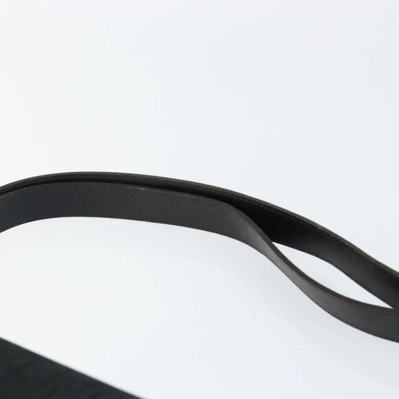 Christian Dior Trotter Canvas Shoulder Bag Black Gold Auth 146914 - Picture 9 of 16